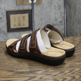 Clarks Women's Collection Laurieann Bella Flat Sandals Dark Tan Brown 7M