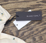 Black Tape Plus Size Printed Cotton Flutter-Sleeve Top Garden Way Off white 2X