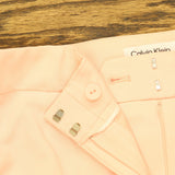 Calvin Klein Womens Plus Size Lux Highline Pants X21PL866 Rose Pink 14W