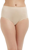Wacoal Womens B-Smooth Brief Panty 838175 Nude 5 Brown S