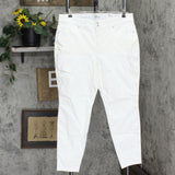 Style & Co. Womens White Mid Rise Skinny Jeans 100092093 White 16
