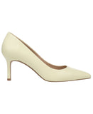 On 34th Womens Mariahh Pointed Closed Toe Stiletto Pump Heels Yellow 6.5M