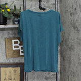 32 Degrees Womens Short Sleeve Mini Ribbed T-Shirt Tee 1763516