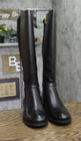 Michael Michael Kors Finley Knee-High Riding Boots 40F1FIFBEL Black 7M