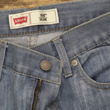 Levis Boys 511 Slim Straight Leg Jeans Light Blue 18
