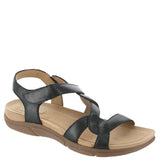 Easy Spirit Womens Minny Flat Strap Sandal SEMINNY Black 8W