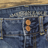 American Eagle Womens Artist Stretch Bootcut Jeans 1678c272b0961d Blue 4