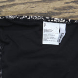 Bar III Womens Printed Side-Tab Hipster Bikini Bottom MBPM25501 Black Multi M