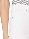 Gloria Vanderbilt Womens Classic Amanda High Rise Tapered Jean Crystal White 8