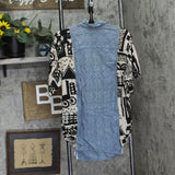 Urban Renewal LOT OF 4 Random Womens Upcycle Baggy Remade Tucked In Camp Shirts