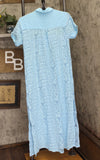 Becca by Rebecca Virtue Womens Standard Gauzy Cover Up Dress 3960471 Ice Blue S