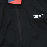 Reebok Womens Identity 1/4 Zip Pullover 100202714 Black S