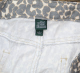 Wild Fable Womens Mid-Rise 90s Relaxed Straight Pants 91905655 Brown Leopard L