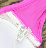 Bleu By Rod Beattie Key Item Underwire Shirred Bikini Swim Top Dahlia Pink 38D