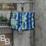 Material Girl Active Juniors Printed Shorts Blue Multi M