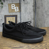 Goodfellow & Co. Mens Low Top Flat Lace Up Sneakers 167603018625d8 Black 12M