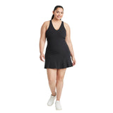 All In Motion Womens Everyday Soft Double V Active Dress 90643286 Black L