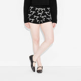 Wild Fable Womens Mid-Rise Holiday Sweater Hot Shorts 91700293 Black XS