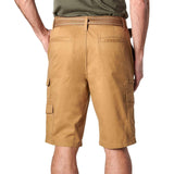 Iron Co. Men's Comfort Flex Waistband Stretch Twill Cargo Short I470753S