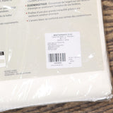 Thermalogic Weathermate Topsions Room Darkening Curtain Panel Pair White 80x63
