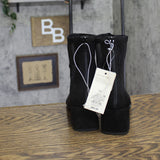 A New Day Womens Celaena Boots Block Heel Mesh 94568457 Black 7.5M