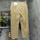 Calvin Klein Cotton Stretch Straight Leg Fit Chino Pants Tigers Eye Brown 8