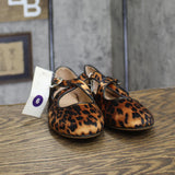 A New Day Tasmin Leopard Print Velvet Flats 94568225 Leopard Brown Multi 6M