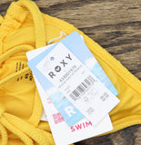 Roxy Haleiwa Built Swim Bikini Top Juniors 19810860313 Golden Rod Gold S
