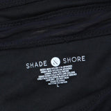Shade & Shore Womens Mesh Accent Bikini Swim Bottom 166707a7b0badd Black L
