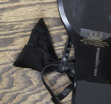 Karl Lagerfeld Paris Womens Cristi Studded Bow Thong Sandal Slide Black 9M