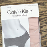Calvin Klein Womens  Invisibles Seamless Hipster Panties QD3559 Subdued Brown S