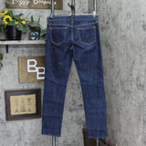 Old Navy Womens The Diva Straight Leg Zip Jeans 1667e2b0948b46 Blue 8 Long