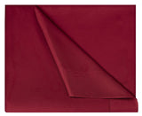 Home Collection 6-Piece Bed Sheet Microfiber Solid Set Burgundy Red King