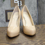 Jessica Simpson Parisah Platform Pump Stiletto Heels Shoes Sand Dune Brown 9M