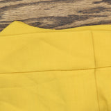 Kasper Womens Plus Size Fly Front Slim Pants 10902147 Butterscotch Yellow 20W