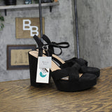 A New Day Womens Riah Platform Heels 88075207 Black 9M