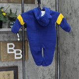 NHL St. Louis Blues Baby Infant Hooded Sherpa Sleeper 196365873455