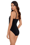 Magicsuit Xantu Jill High Neck Soft Cup One Piece Swimsuit Black / Brown 10