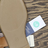 Universal Thread Womens Becca Studded Ankle Strap Sandals Tan Brown 8.5M