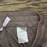 Anybody Womens Hacci Slim Leg Pants A349806 Smokey Taupe Brown S
