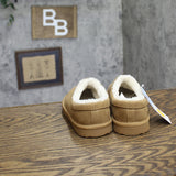 Cat & Jack Kids Boys Nola Faux Suede Clog Slippers 91307187 Brown 1