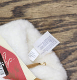Universal Thread Womens Cozy Alpine Faux Suede and Fur Mittens Light Brown