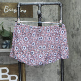Stoosh Juniors Printed Soft Shorts 6998f94e43f26 Coral / Perri Blue XL
