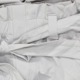 32 Degrees Ladies Tie Front Stretch Ankle Length Pants 1369422 Clay Gray M
