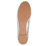Journee Collection Womens Kavn Ballet Flat Comfort Sole KAVN Silver Gray 6M