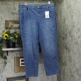Gloria Vanderbilt Amanda Classic Tapered Leg Jeans 30062704 Frisco Blue 20W