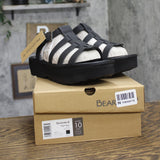 Bearpaw High Seas Strappy Platform Buckle Open Toe Sandals 1009136657 Black 10M