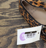 A New Day Tasmin Leopard Print Velvet Flats 94568226 Leopard Brown 6.5M