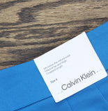 Calvin Klein Womens Cotton-Blend Straight-Leg Pants S53PB720 Corsica Blue 4