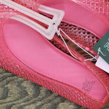 Wild Fable Womens Isabella Jelly Flats 92986668 Light Pink 9M